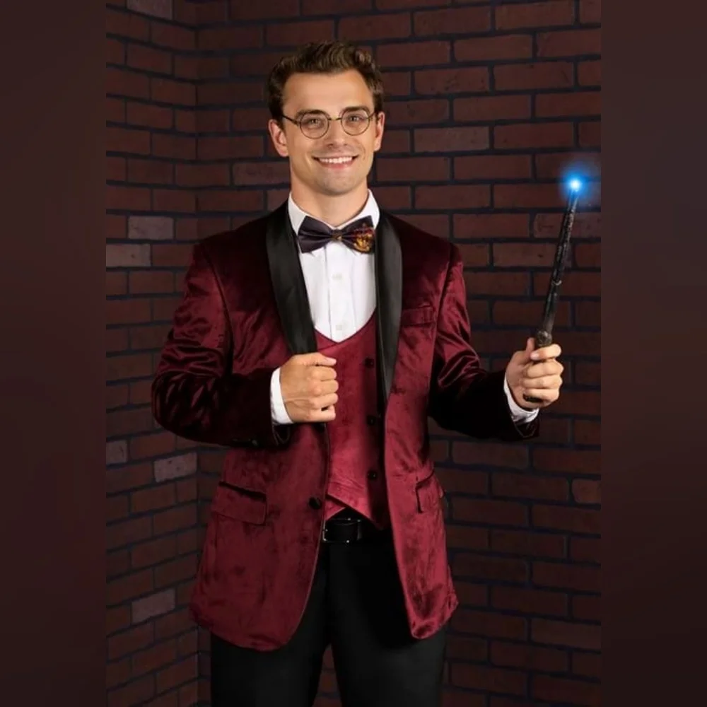 NWT Harry Potter Gryffindor Deluxe Men's Blazer- 38R- Warner Bros, Cosplay